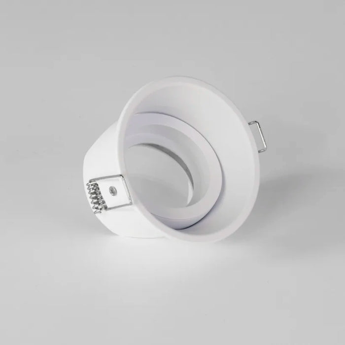 Slim Trim 2 IP20 GU10 Adjustable Fire Rated Downlight - Sand White (Lamp Not Included)