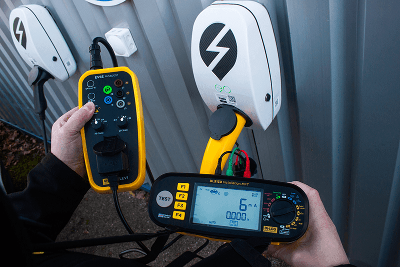 Di-LOG DL9130EVPVKIT 18th Edition Advanced EV Multifunction Tester c/w EV DLEV1 Adaptor & SL300 Advanced Solar PV Test Kit Bundle