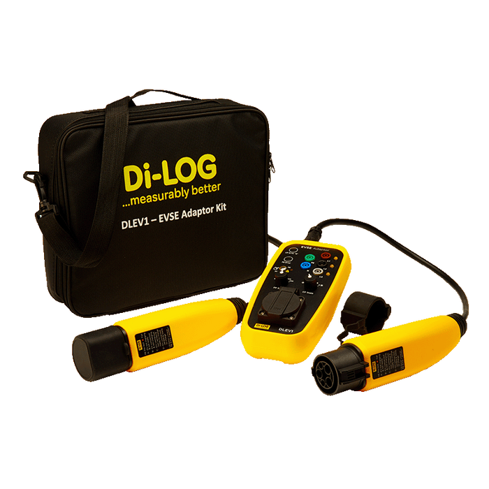 Di-LOG ALVA MFT Pro EV Multifunction Installation Tester Kit with EVSE Adaptor Plug - westbasedirect.com