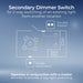 BG DMHCS White Moulded Secondary Smart Dimmer Module - westbasedirect.com