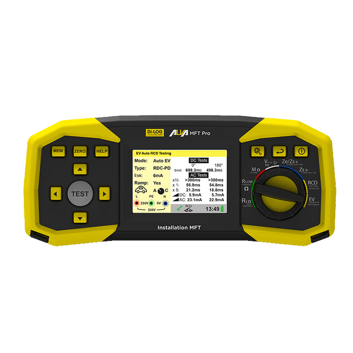 Di-LOG ALVA MFT Pro Multifunction Installation Tester - westbasedirect.com