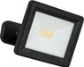 Luceco EFLD10B40-06 10W Essence Security Non-PIR Floodlight with Ball Joint 1m Cable - Black - westbasedirect.com