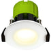 Luceco EFT60W30/6 FType Fixed 6W Warm White 3000K IP65 Dimmable Fire Rated Downlight - White (6 Pack) - westbasedirect.com