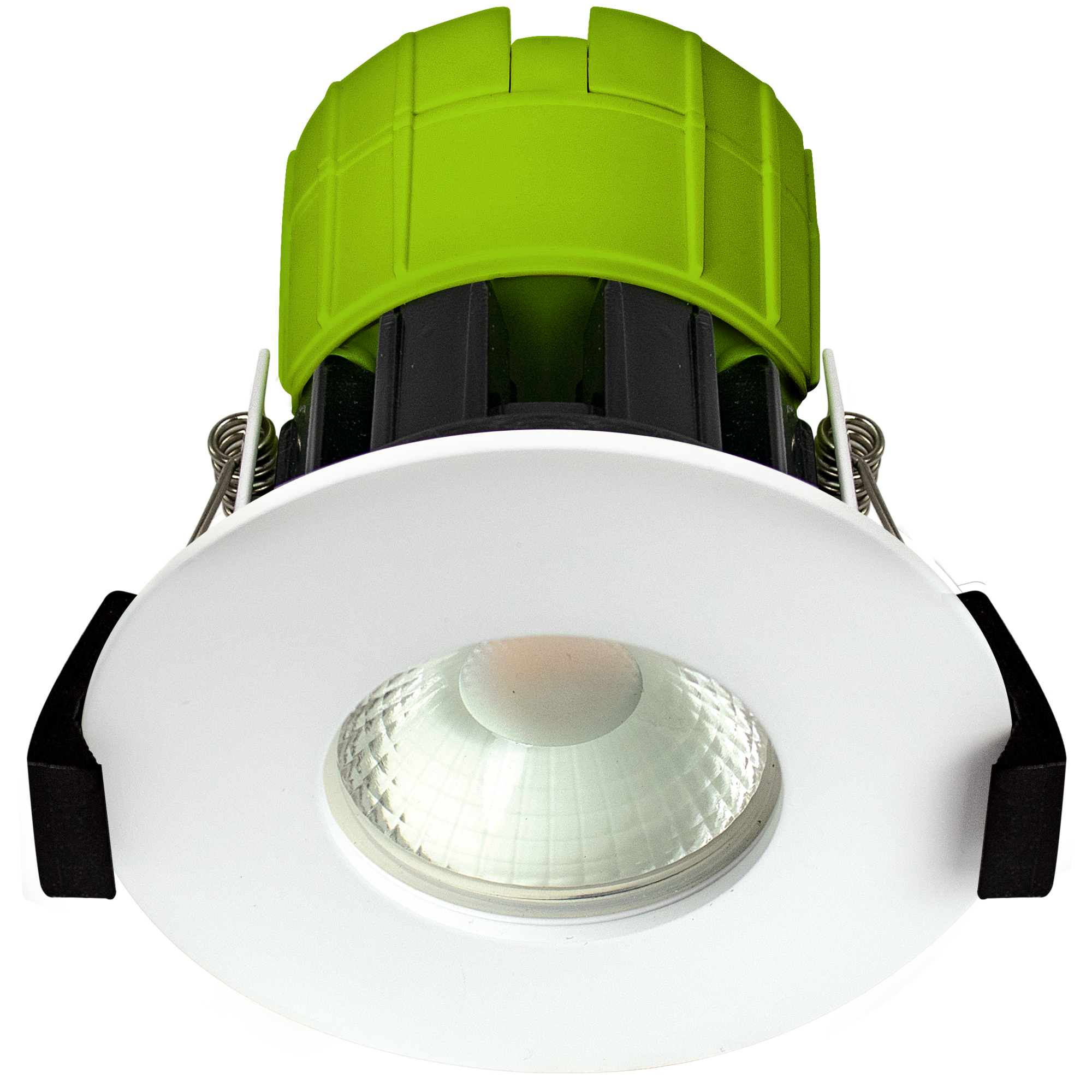 Luceco FType Blende Flach Poliert Chrom – Austauschbare Lünette Für Downlights, Twist-and-Lock