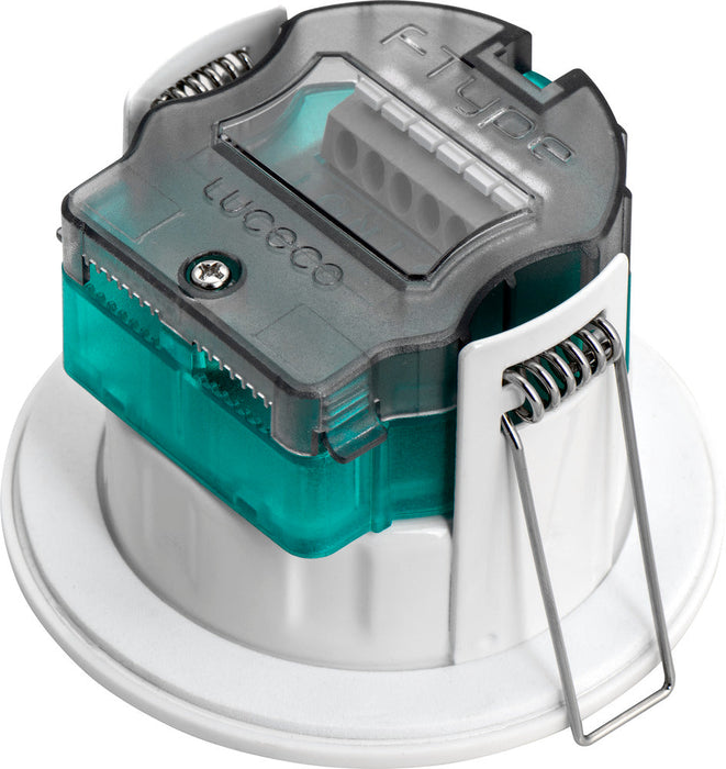 Luceco EFTF5W30 FType Essence 5W 515lm 3000K Dimmable IP65 White Bezel -  Flat (6 Pack)