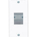 LIVE Electrical EMCU2 2 Way IP20 Metal Modular Enclosure without Lid - westbasedirect.com