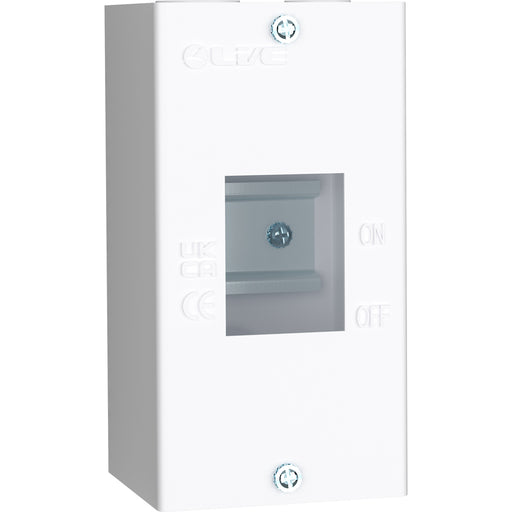 LIVE Electrical EMCU2 2 Way IP20 Metal Modular Enclosure without Lid - westbasedirect.com