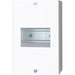 LIVE Electrical EMCU4 4 Way IP20 Metal Modular Enclosure without Lid - westbasedirect.com