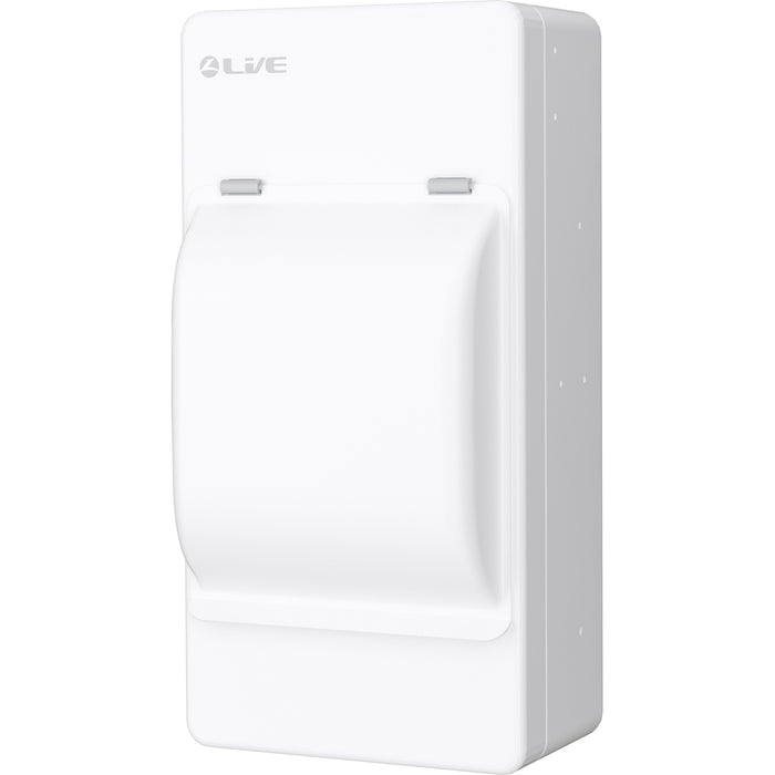 LIVE Electrical EMU4 4 Way IP40 Metal Enclosure with Lid
