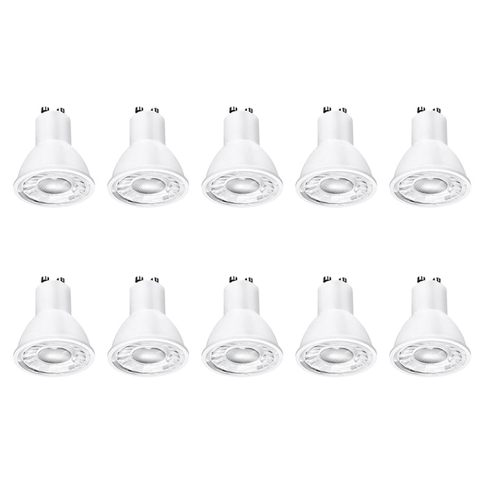 Aurora EN-DGU005/30 ICE 5W 60° 500lm GU10 LED Dimmable 3000K - Warm White (10 Pack)