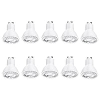 Aurora EN-DGU55/27 ClearVu 5W 38° 480lm GU10 LED Dimmable Extra Warm White Lamp 2700K (10 Pack)