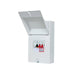 FuseBox EV40ABD EV Distribution with 100A Main Switch, Type A 40A Bi-Directional Mini RCBO - westbasedirect.com