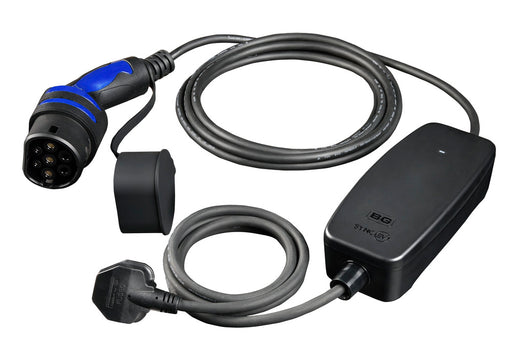 Masterplug Mode 2 EV Charge Cable 10m UK 13A Plug to Type 2