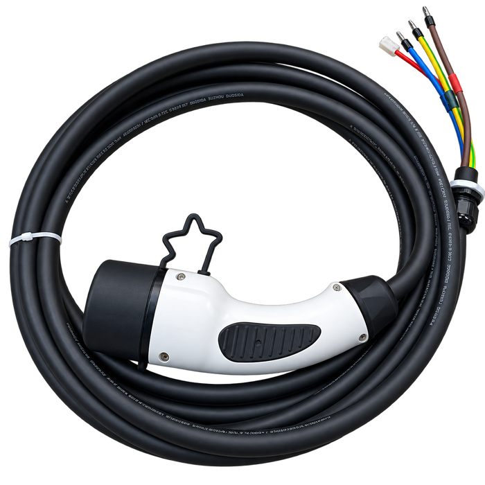 Sync Energy EVCP-7KW-T2-CABLE-5M 7.4kW Type 2 EV Charging Cable 5m