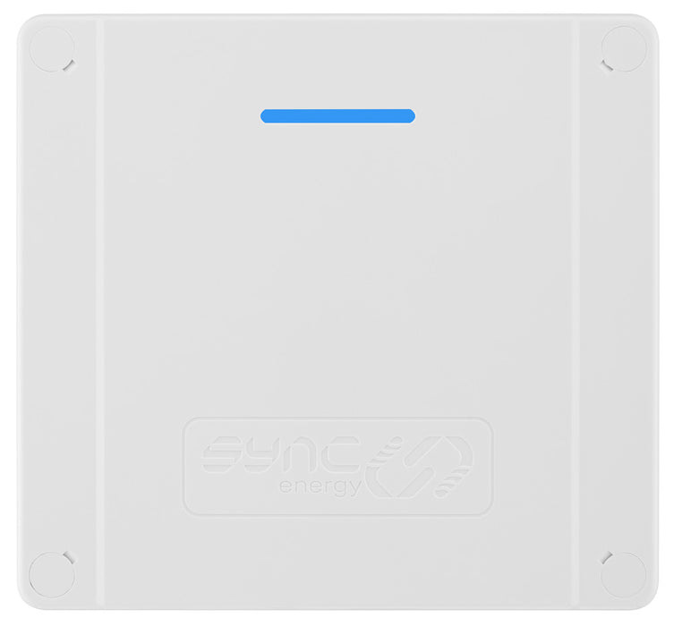 Sync Energy EVL7PS Link EV Charger Surface & Recessed Socket 7.4kW 32A Silver with Plastic Control Box & Wi-Fi