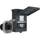BG Sync Energy EVLR7MS Link EV Charger Recessed Socket 7.4kW 32A Silver with Metal Control Box - Wi-Fi + LAN - westbasedirect.com