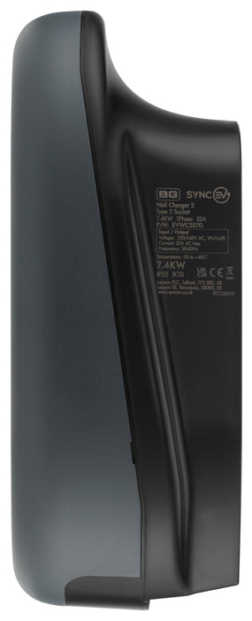 Sync Energy EVWC2FFENC Wall Charger 2 Tethered First Fix Enclosure with Power Connector - westbasedirect.com