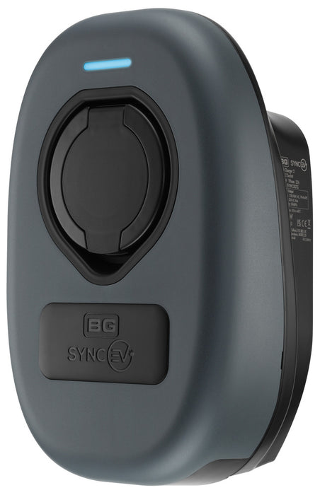BG SyncEV EVWC2S7G EV Wall Charger 7.4kW Single Phase Type 2 Socketed Wi-Fi (incl. CT clamp) - westbasedirect.com