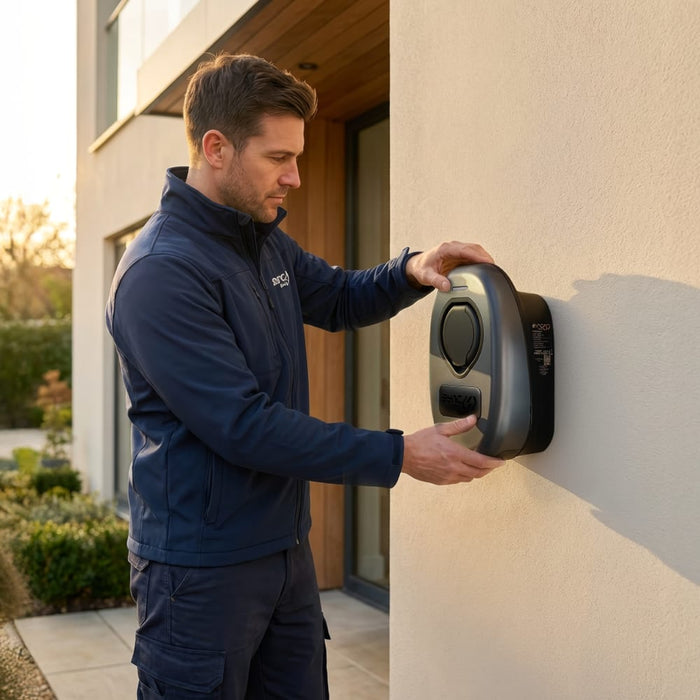 Sync Energy EVWC2S7G 7.4kW Wall Charger with Wi-Fi and Type 2 Socket - westbasedirect.com
