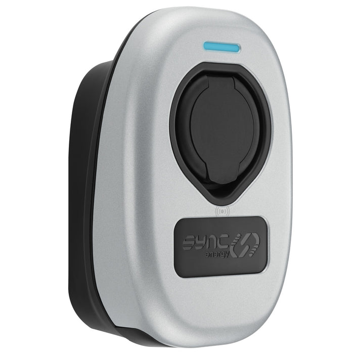 Sync Energy EVWC2S7GGR EV Wall Charger 7.4kW Single Phase Type 2 Socketed Wi-Fi + 4G*+ RFID (incl. CT clamp) - westbasedirect.com