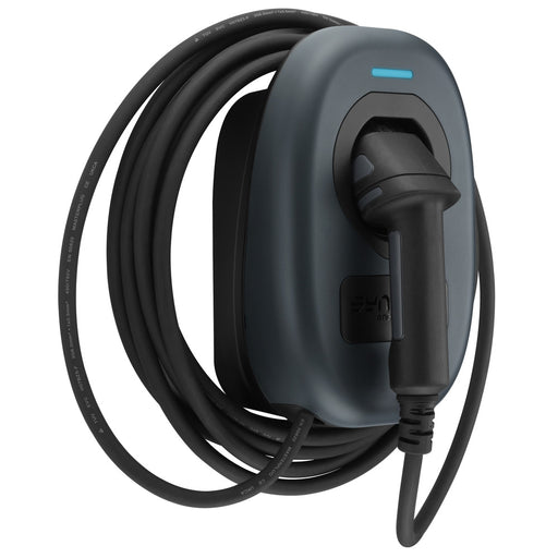 Sync Energy EVWC2T7GG EV Wall Charger 7.4kW Single Phase Type 2 Tethered Wi-Fi + 4G*, 7.5m cable (incl. CT clamp) - westbasedirect.com