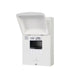 FuseBox F3004E 4 Module Metal Empty Enclosure with N Cable & Busbar - westbasedirect.com