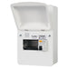 FuseBox F3004RB 6 Module 4 Way RCD Incomer Consumer Unit with 63A 30mA Type B RCD - westbasedirect.com