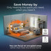 Masterplug FANPTC150WUK Breeze SmartEnergy Bladeless Heater & Fan with Remote Control 1500W White - westbasedirect.com