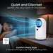 Masterplug FANPTC150WUK Breeze SmartEnergy Bladeless Heater & Fan with Remote Control 1500W White - westbasedirect.com