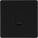 BG FFB31 Flatplate Screwless 20A DP Switch + Neon - Matt Black - westbasedirect.com