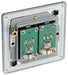 BG FFB61 Flatplate Screwless Double TV Aerial Socket - Black Insert - Matt Black - westbasedirect.com