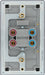 BG FFB72 Flatplate Screwless 45A DP Double Plate + Neon - Matt Black - westbasedirect.com