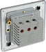 BG FFBKYCSB Flatplate Screwless Hotel Key Card Switch 16A - Black Insert - Matt Black - westbasedirect.com