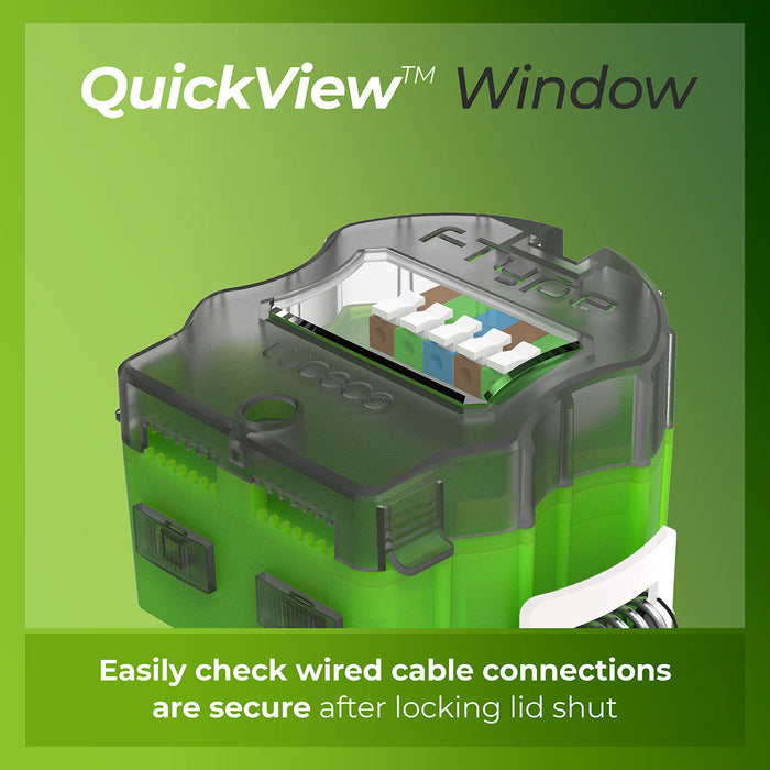 Luceco FTR6WCCT FType MK2 4W/6W 750lm Power Change & 4 Colour CCT 2700K/3000K/4000K/6000K Dimmable IP65 White - Regressed (6 Pack)