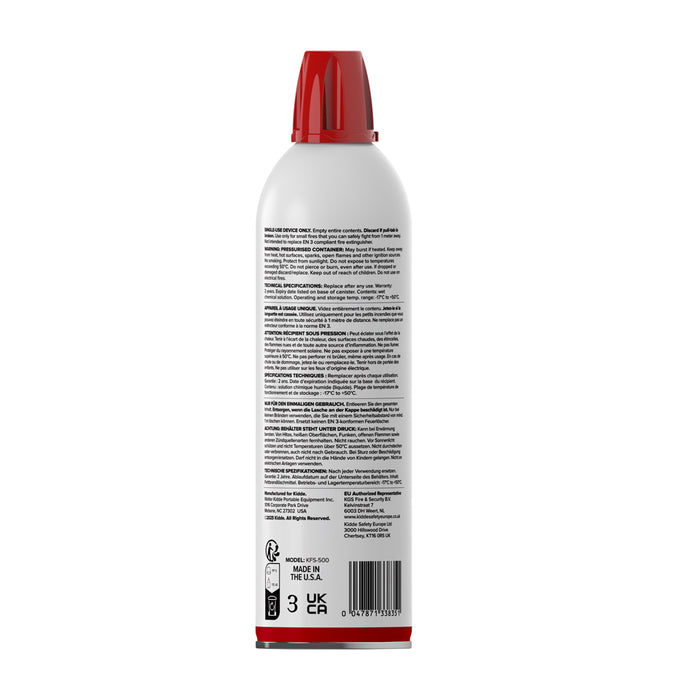 Kidde KFS-500 Flame-Out Fire Fighting Spray - westbasedirect.com