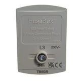 FuseBox TB5GR 100A 5 Pole Terminal Block IP20 Grey - westbasedirect.com