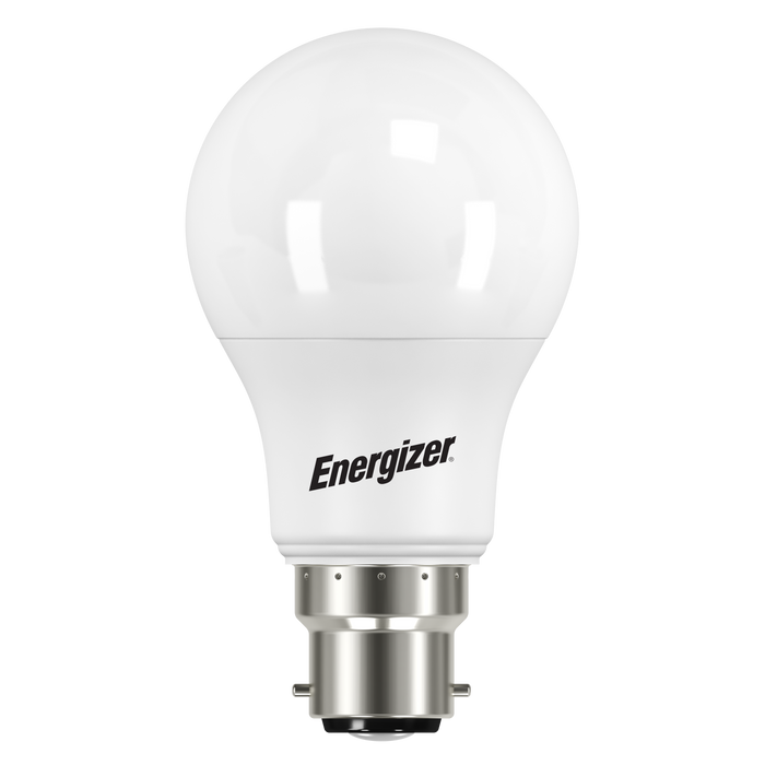 Energizer S16709 8.8W 806lm B22 BC GLS LED Bulb Opal Warm White 3000K Boxed (2 Pack)