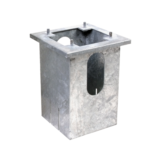 Rolec GMCP0010 BasicCharge/Classic Galvanised Steel Ground Mounting Base - westbasedirect.com