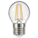 Eveready S15481 E27 ES Golf Filament Clear LED Bulb 4W 470lm Warm White 2700K (5 Pack) - westbasedirect.com