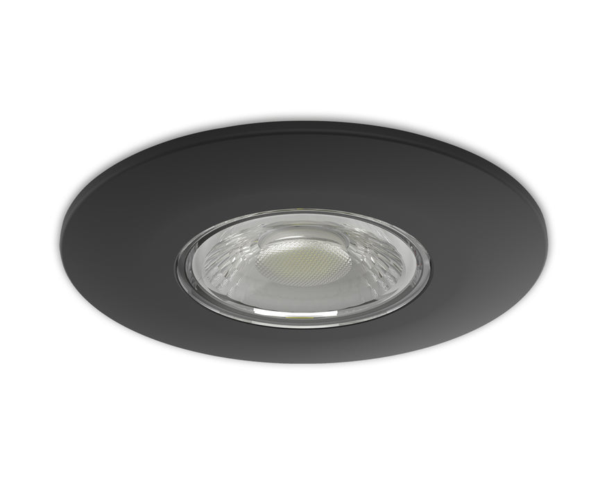 Collingwood H2EXT1B H2 Pro Extreme CSP IP65 5W & Colour Switchable LED Outdoor Soffit Downlight 2200K/2700K/3000K Black - westbasedirect.com