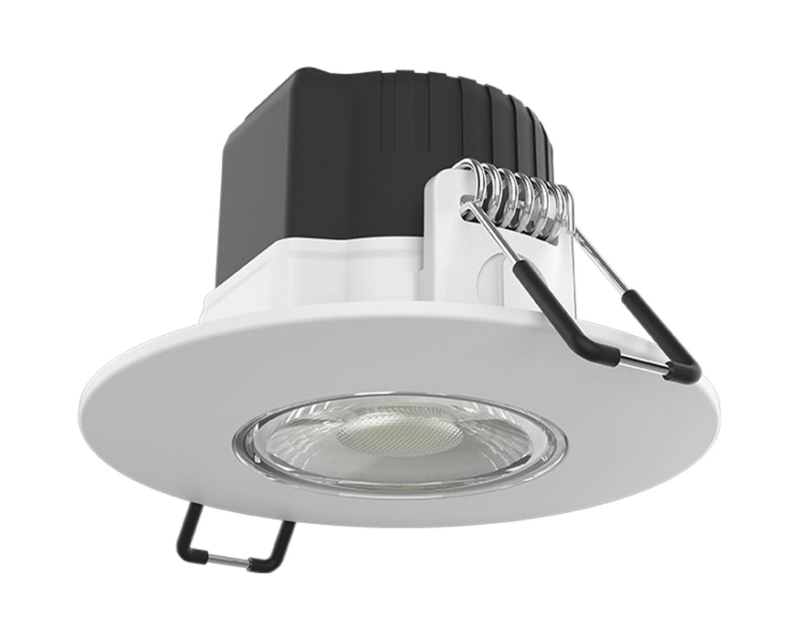 Collingwood H2EXT1W H2 Pro Extreme CSP IP65 5W & Colour Switchable LED Outdoor Soffit Downlight 2200K/2700K/3000K White - westbasedirect.com