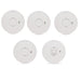HiSPEC PULSE Mains 4x Optical Smoke Alarm & 1x Heat Alarm c/w 10 Year Lithium Battery Backup (Full Unit) - westbasedirect.com