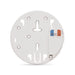 HiSPEC HSSA/HE/10 PULSE Mains Heat Alarm c/w 10 Year Lithium Battery Backup (Full Unit) - westbasedirect.com