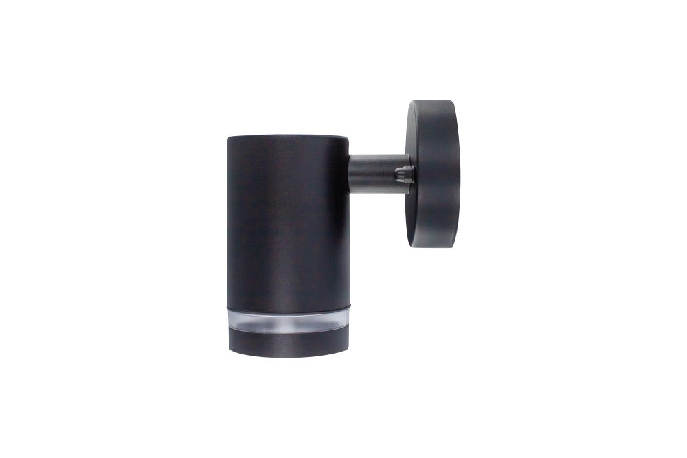 Integral ILDED039 Outdoor Stainless Steel Down GU10 IP65 Wall Light Black