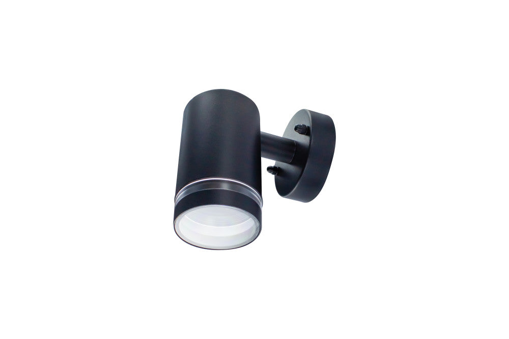 Integral ILDED039 Outdoor Stainless Steel Down GU10 IP65 Wall Light Black