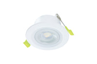 Integral ILDLFR65M001 EcoGuard Fire Rated Downlight 65mm Cutout IP65 600lm 5W 3000K 38 Beam Dimmable White