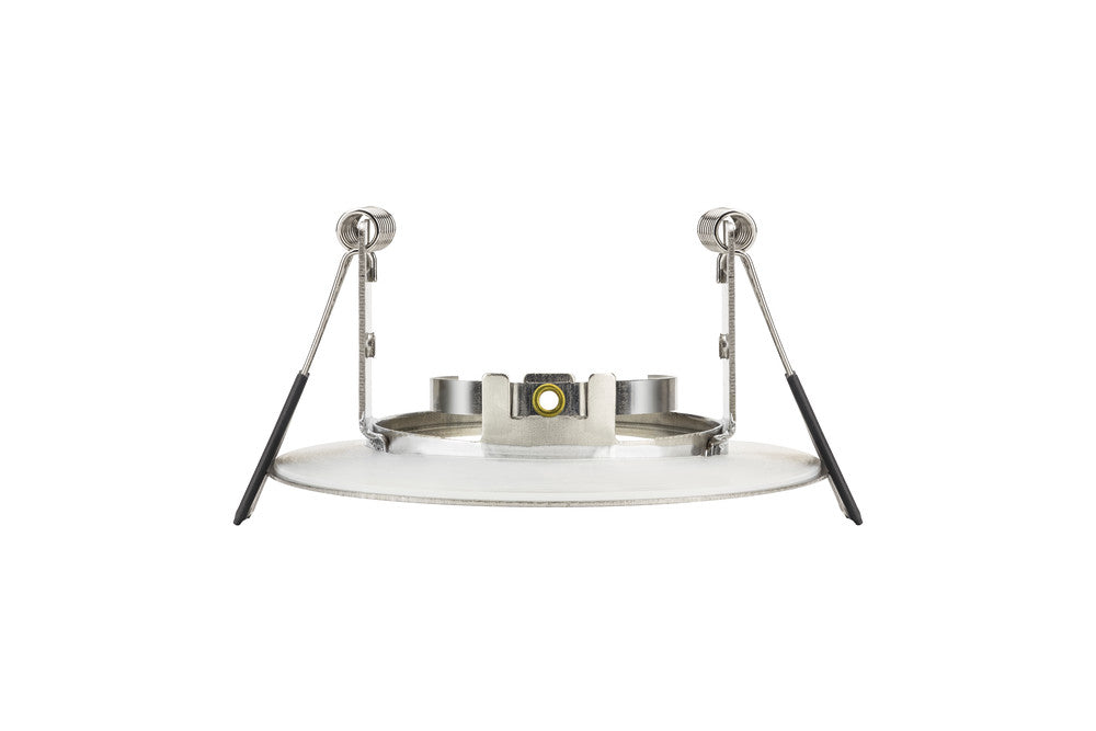 Integral ILDLFR70D002 Evofire Fire Rated Downlight 70mm Cutout IP65 Satin Nickel Round +GU10 Holder