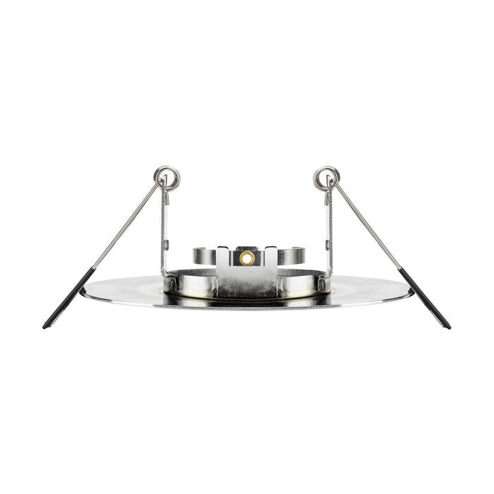 Integral ILDLFR70D021 Evofire Fire Rated Downlight 70-100mm Cutout IP65 Polished Chrome Round +GU10 Holder