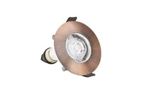 Integral ILDLFR70D047 Evofire Fire Rated Downlight 70mm Cutout IP65 Copper Round +GU10 Holder