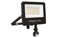 Integral ILFLC254 Super Slim 2 Floodlight IP67 7000Lm 70W Smart Tuya Dimmable Alexa Google Assistant CCT Tunable 3000-6500K PIR 120° 100Lm/W Black